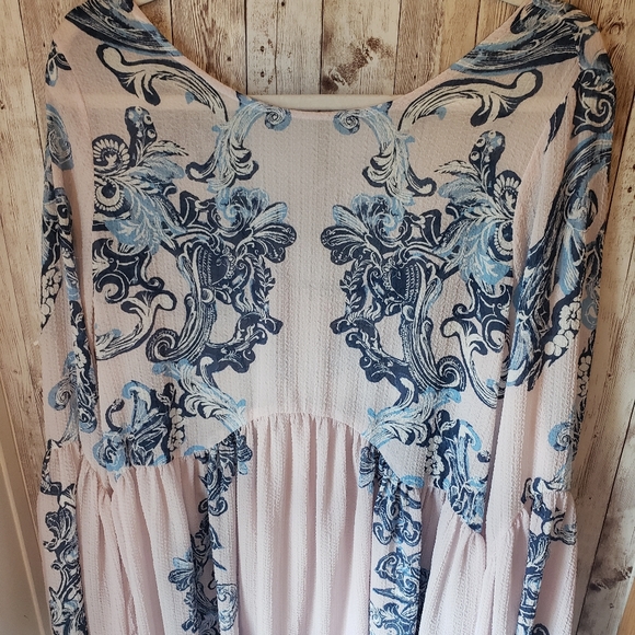 FREE PEOPLE TEXTURED DRESS - Picture 3 of 5